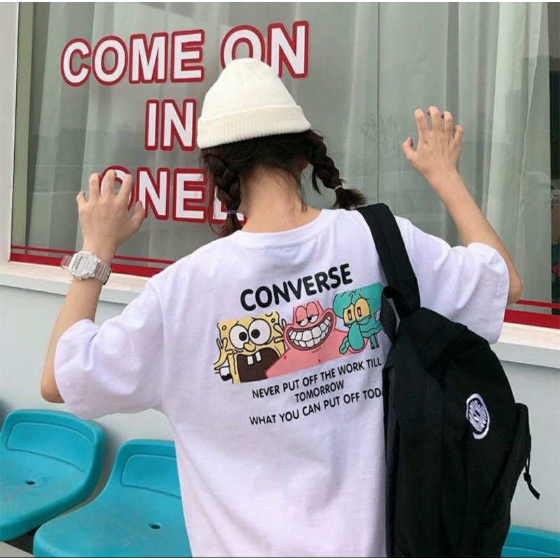 Áo Thun tay lỡ Unisex Convrese