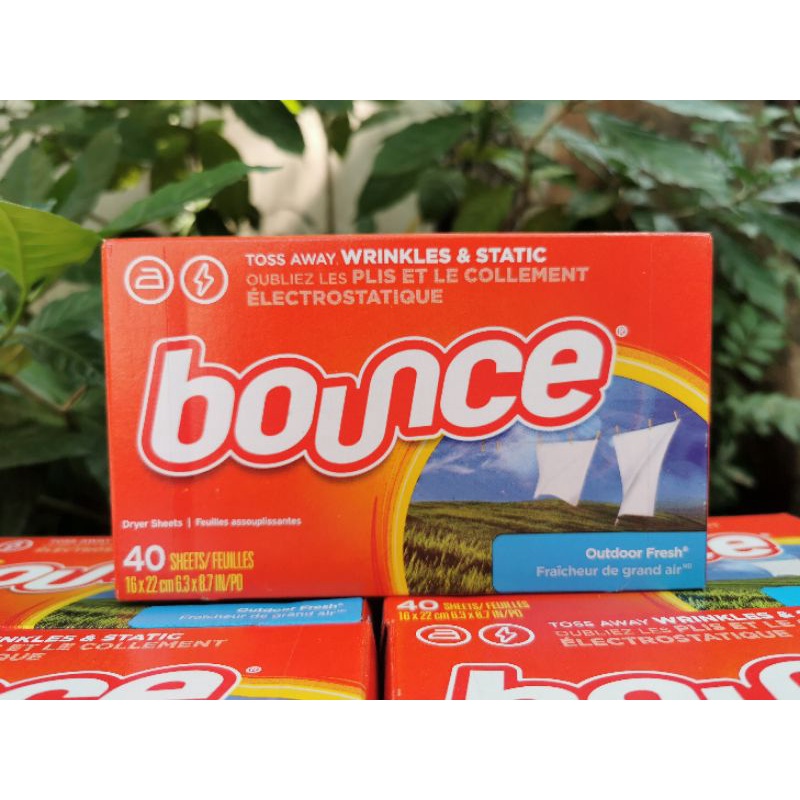 giấy thơm Bounce 40 tờ nhập Mỹ