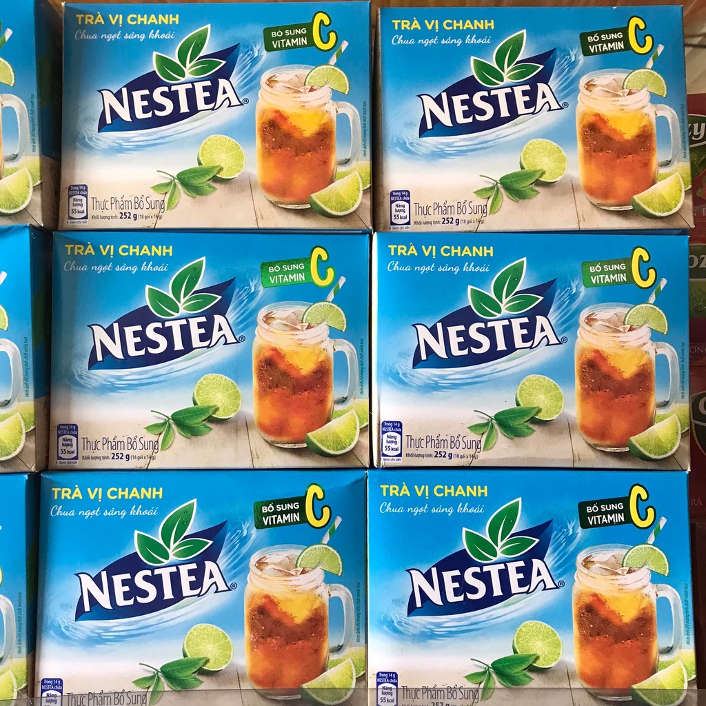 Trà vị chanh Nestea hộp 252g