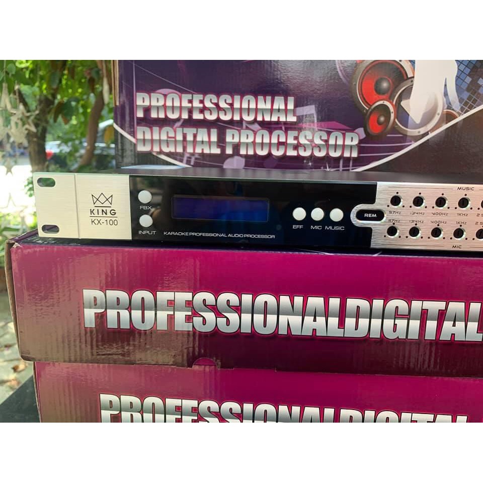Vang số lai cơ King KX 100 chất lượng âm thanh đỉnh cao,Bộ xử lý DSP 24 bit