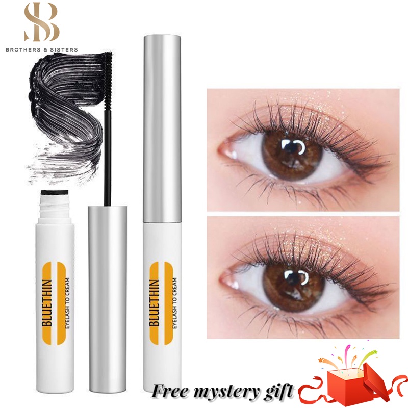 [Hàng mới về] Mascara chuốt mi đen dày dài cong tự nhiên chống thấm nước mồ hôi không lem