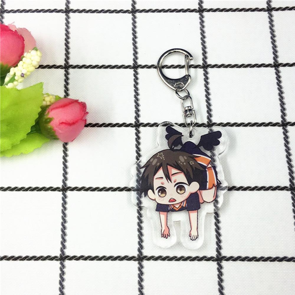 Taylor1 Haikyuu!! Móc Khóa Hoạt Hình Yu Nishinoya Men Hinata Shoyo Kozume Kenma