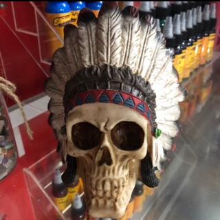 Đầu lâu thổ dân trang trí