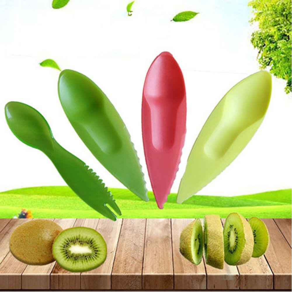 Muỗng Nhựa Múc Kiwi Nhiều Kiểu Dáng