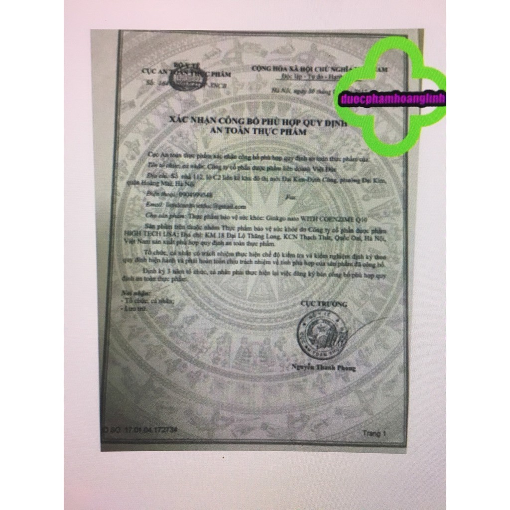 GINKO NATTO  WITH COENZYM Q10 giúp bổ não tuần hoàn não ( 100 viên) | BigBuy360 - bigbuy360.vn