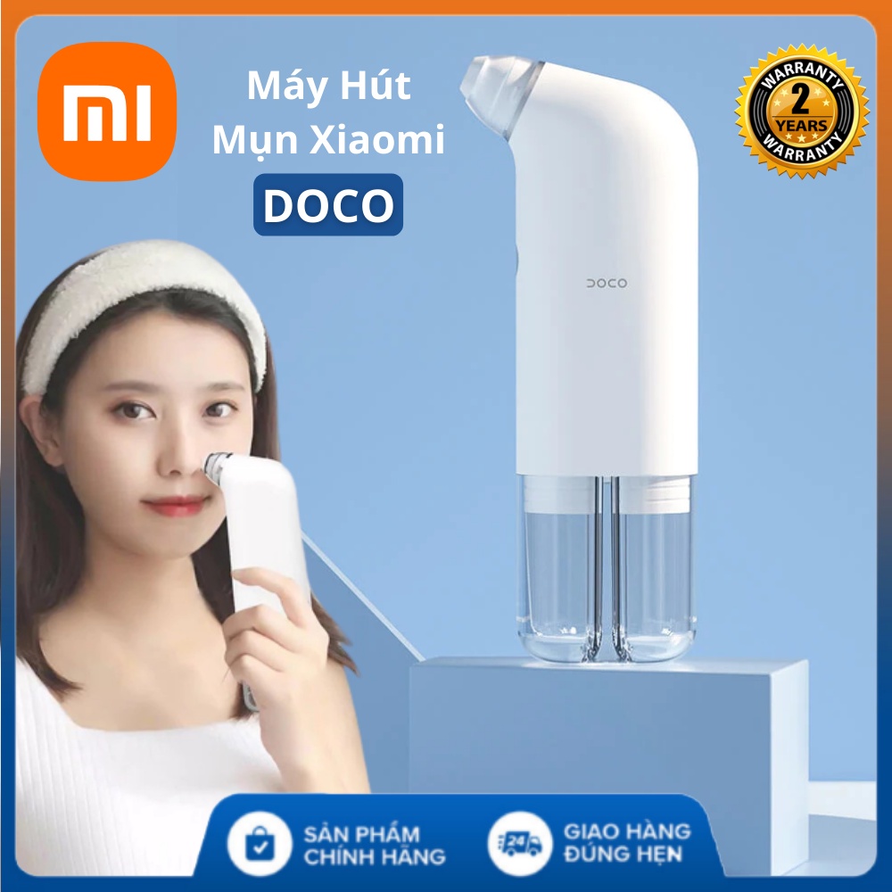 Máy Hút Mụn Cầm Tay Xiaomi DOCO Đa Năng Thế Hệ Mới - Hút Mụn Đầu Đen, Mụn Cám, Rửa Mặt - bảo hành 24 tháng