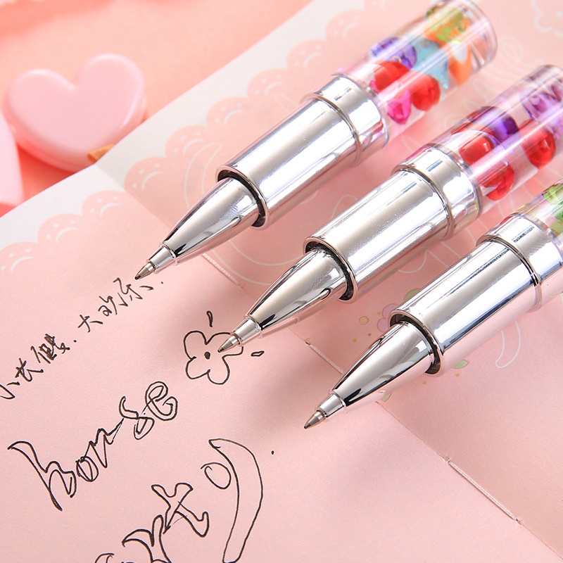 Bút Bi Cute- Bút Bi Nước Son Môi Mực Đỏ