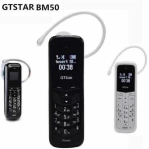 Điện thoại BM50 mini kiêm tai nghe bluetooth GTStar chính hãng