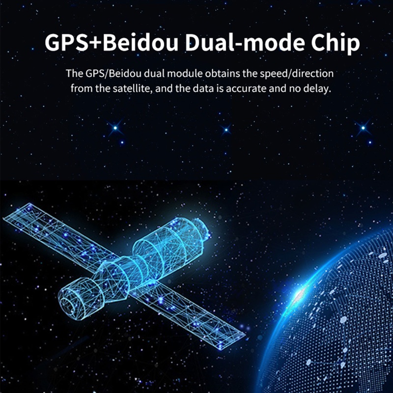 Đồng Hồ Đo Tốc Độ HUD Có La Bàn Hiển Thị GPS Màn Hình Kỹ Thuật Số