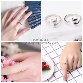 Nhẫn mạ bạc 925