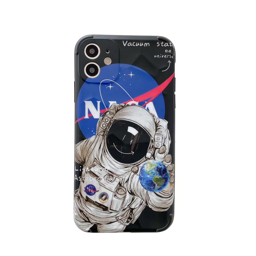 Ốp điện thoại silicone in hình NASA cho iPhone7Plus 8+ XR XSmax 11 11Promax | BigBuy360 - bigbuy360.vn