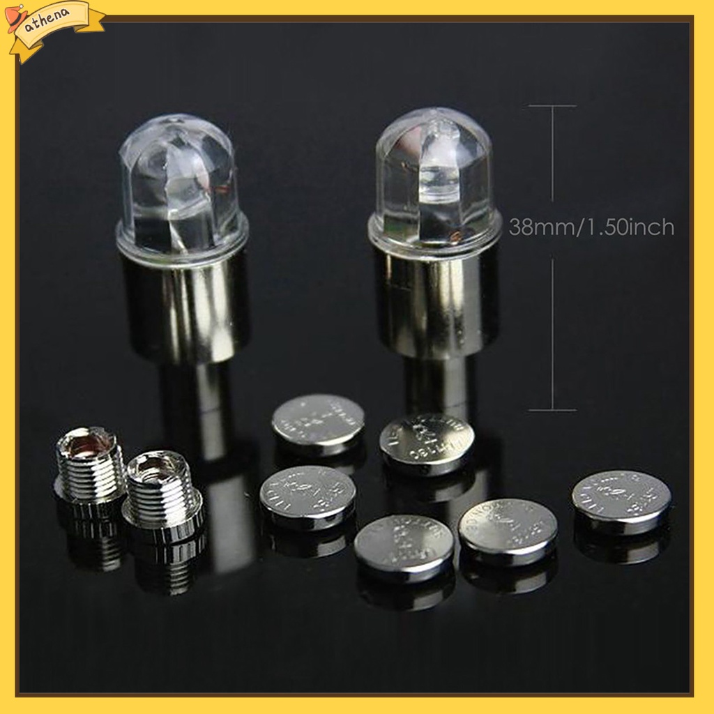 Đèn LED cảm biến gắn van bánh xe đạp chuyên dụng