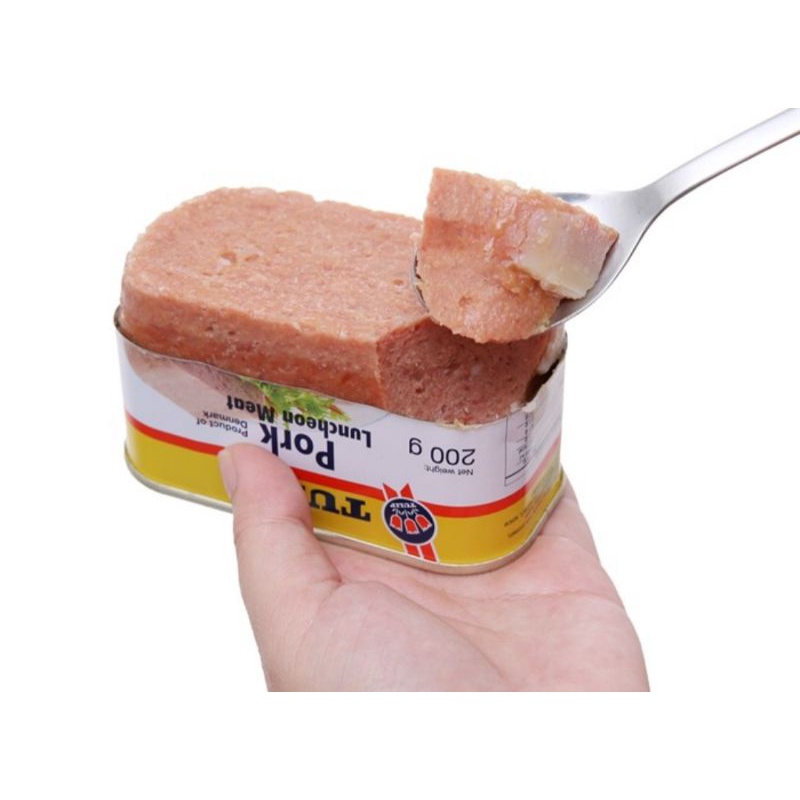 Thịt heo Pork Luncheon Meat Classic Tulip hộp