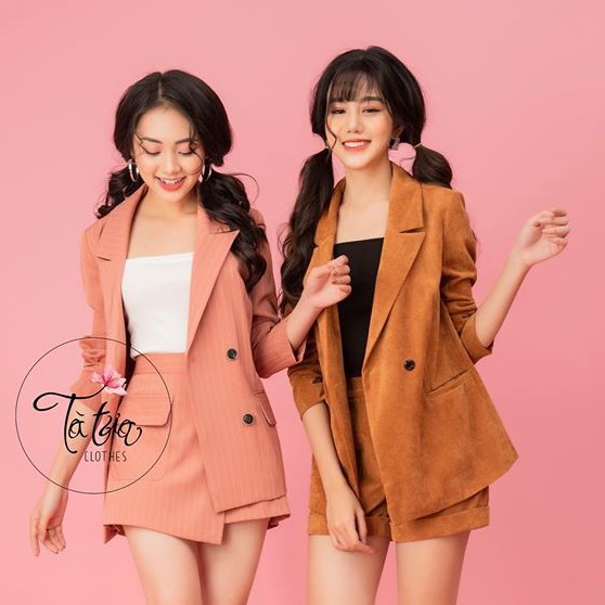 Áo Vest nữ nhung Tà Tưa Clothes | BigBuy360 - bigbuy360.vn