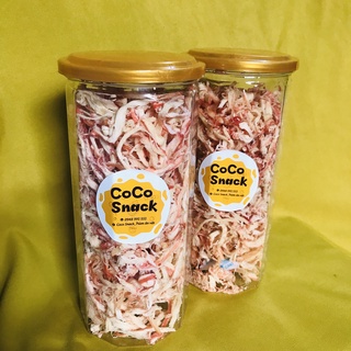 Mực Hấp Nước Dừa - Lon Pet 250g