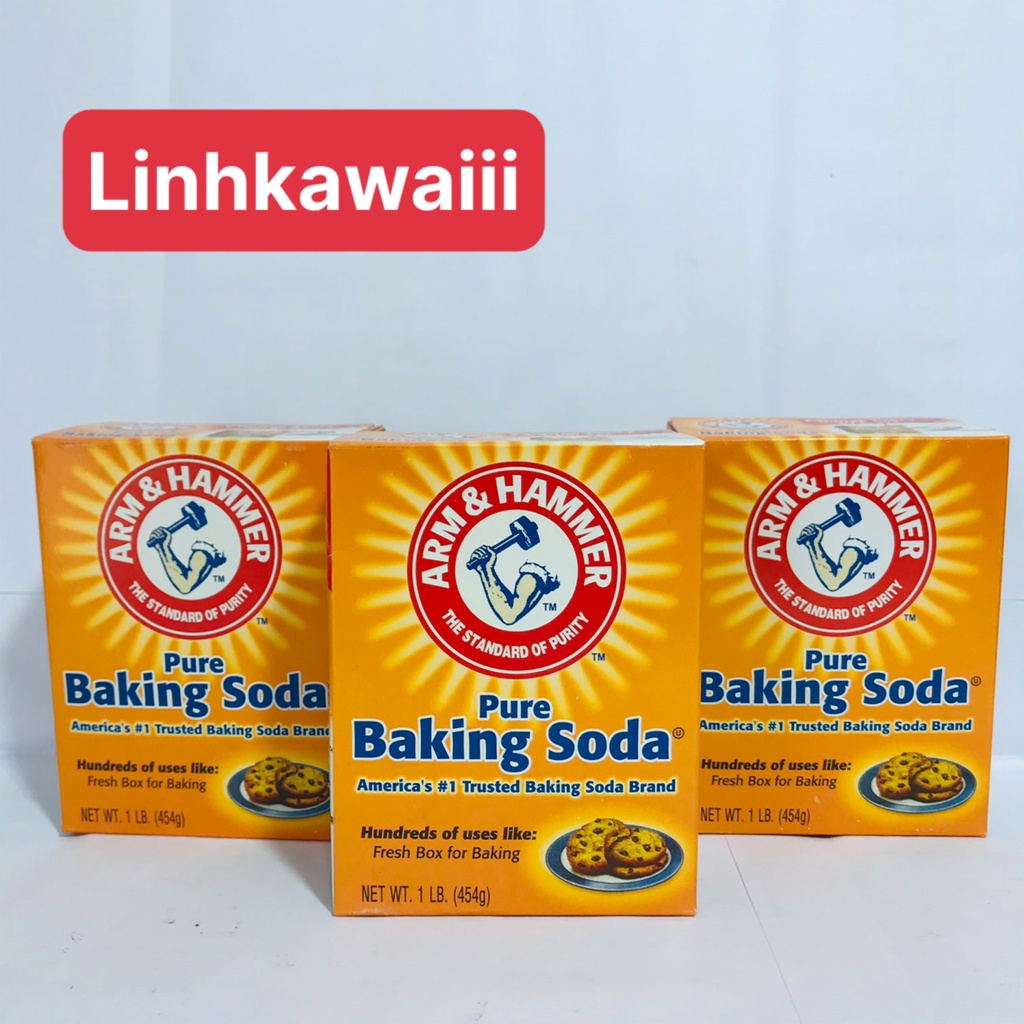 Baking soda trắng răng 454g - backing soda làm bánh chính hãng - banking soda tẩy rửa Olin House