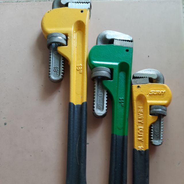 Mỏ lết răng bọc nhựa -Kìm nước miệng cá sấu đủ các kích cỡ