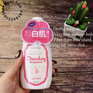 Lotion Dưỡng Trắng Da One Day Brightener