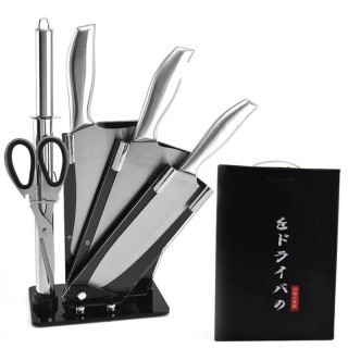 Bộ dao nhật 6 món SEKI inox nguyên khối cao cấp tiện lợi cho căn bếp.