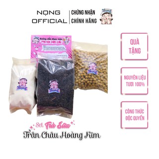 Trà Sữa Tự Pha Trân Châu Hoàng Kim Set Nguyên Liệu Tự Nấu Gói Nấu Được 25-30 Cốc Ly TRÀ SỮA NỌNG MILKTEA