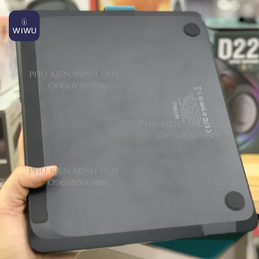 Bao da kèm bàn phím bluetooth xoay 360 - WIWU Waltz Rotating cho Ipad