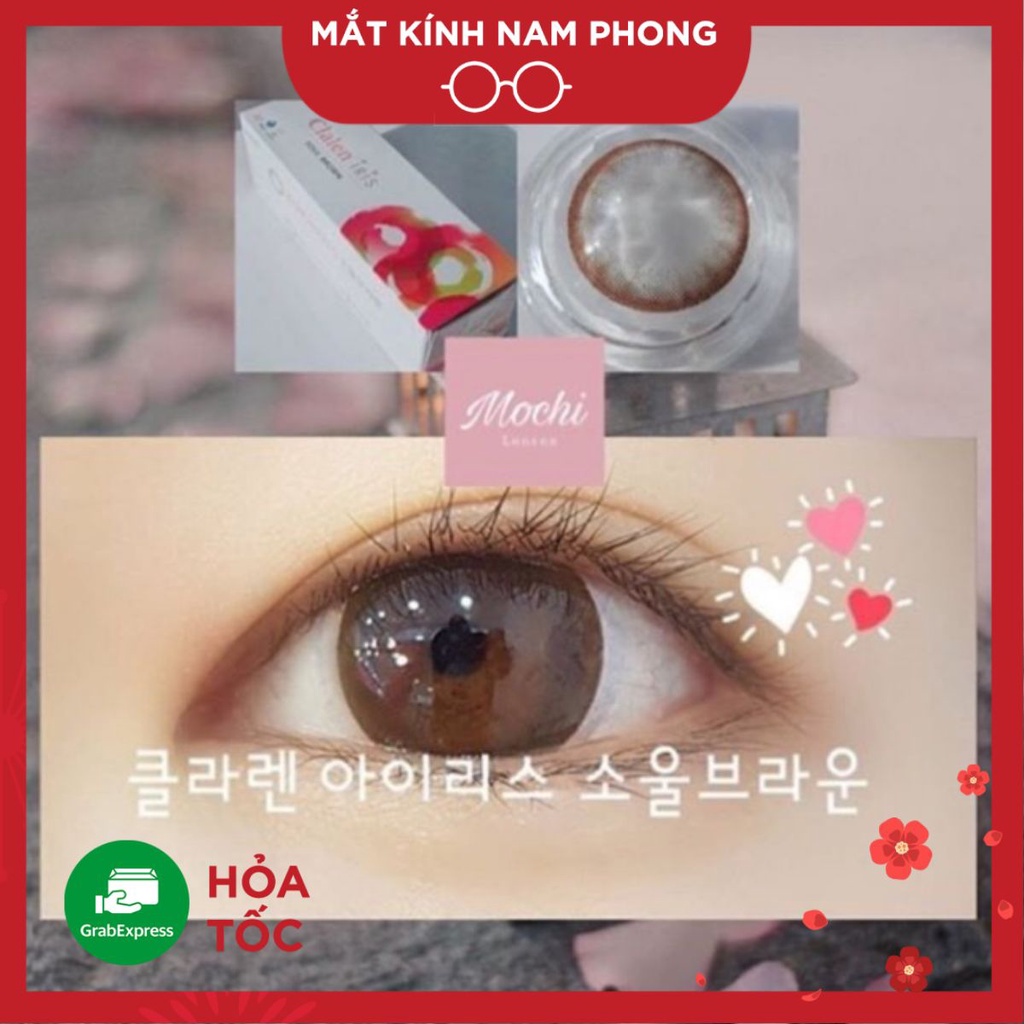 1 CẶP LENS NÂU 1 NGÀY CAO CẤP HÀN QUỐC - ÁP TRÒNG HÀN QUỐC 1 NGÀY