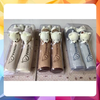 Bao Bọc Tay Nắm Tủ Lạnh - Seatbell Gấu Bông Thái Lan Cao Cấp (Bộ/2 cái)