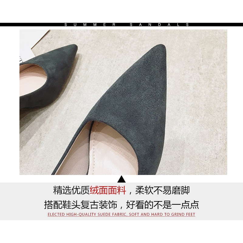 Giày big size nữ 40, 41, 42, 43 - giày cao gót ngoại cỡ