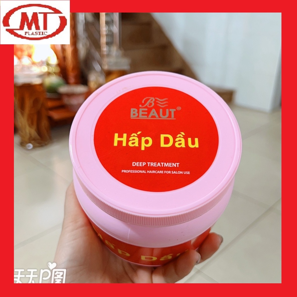 Kem hấp dầu cao cấp  Beaut Top hương siêu hấp, siêu thơm mượt hộp lớn 888ml