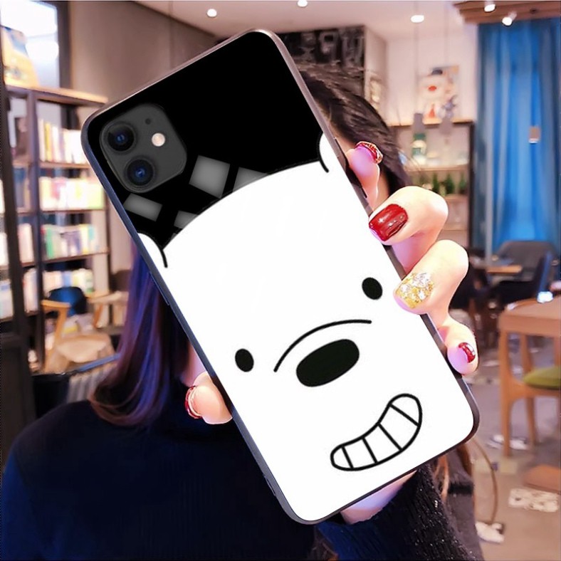 Ốp Lưng Iphone In Hình Mặt Gấu Cool Ngầu cho 5/5s/6/6splus/7/7plus/8/8plus/x/xr/xs/11/12/pro/max//promax