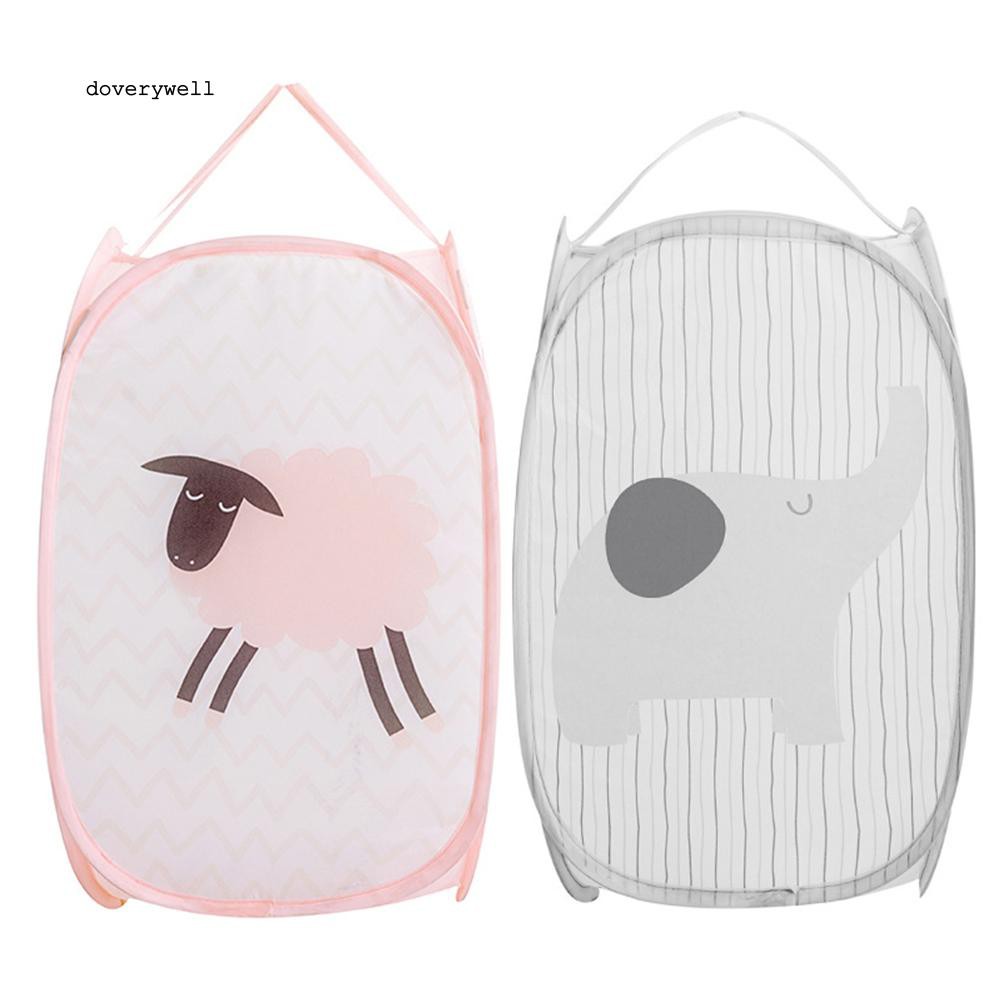 Giỏ vải đựng đồ giặt gấp gọn tiện lợi