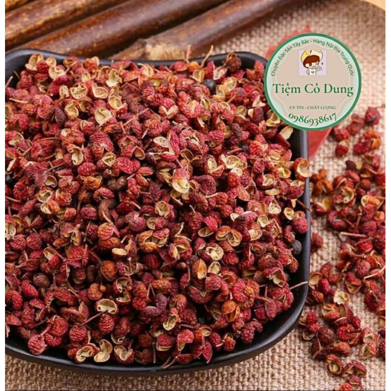 Xuyên tiêu đỏ,hoa tiêu tứ xuyên 100g