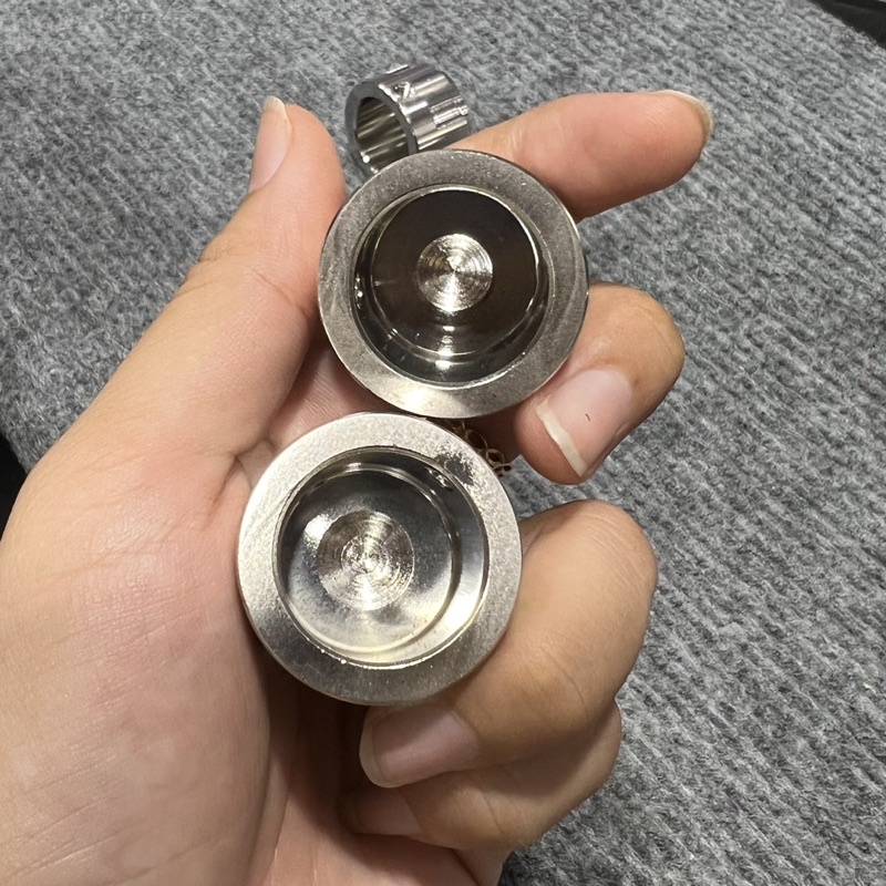 Bộ chụp tay gù inox 304 không gỉ kèm ốc xiết bên hông