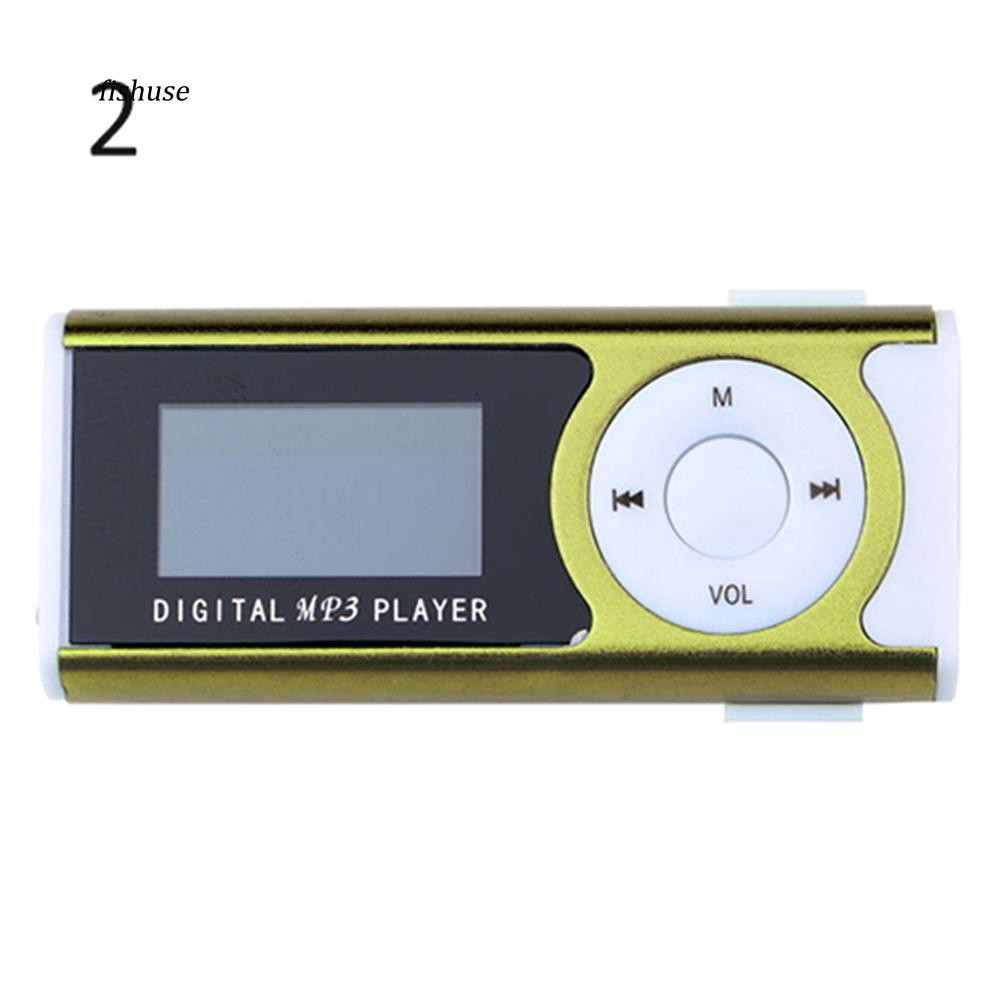 Máy nghe nhạc MP3 mini 1.3 inch với màn hình LCD hỗ trợ thẻ nhớ SD