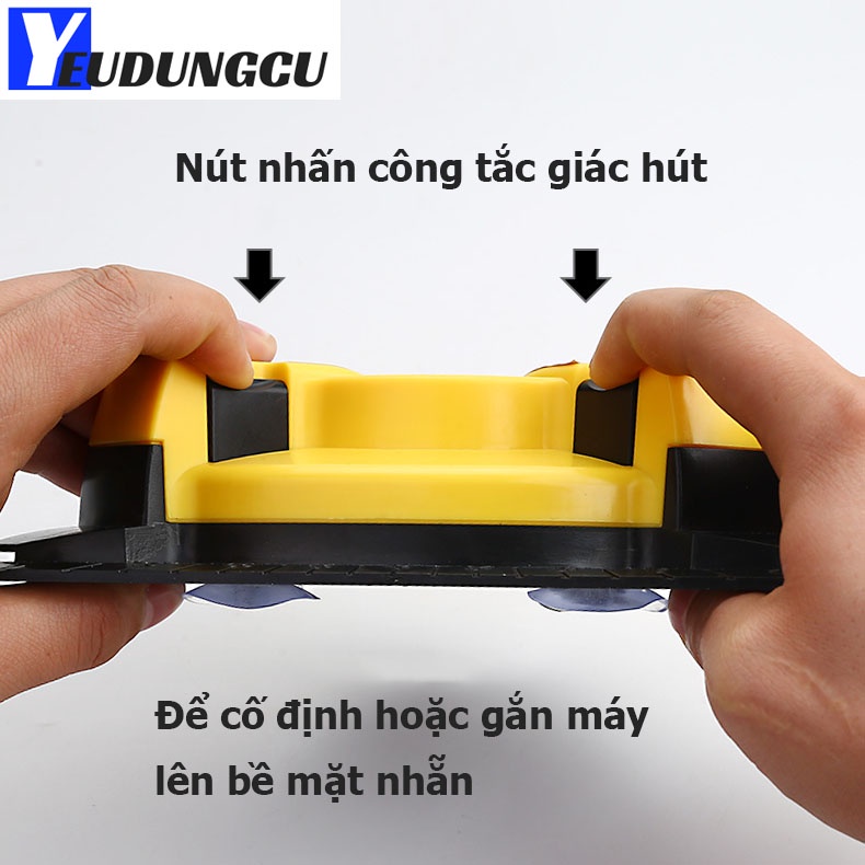 Thước ke góc vuông laser tiện dụng , thước đo góc vuông bằng tia laze  có đế hít dùng trong xây dựng ốp lát