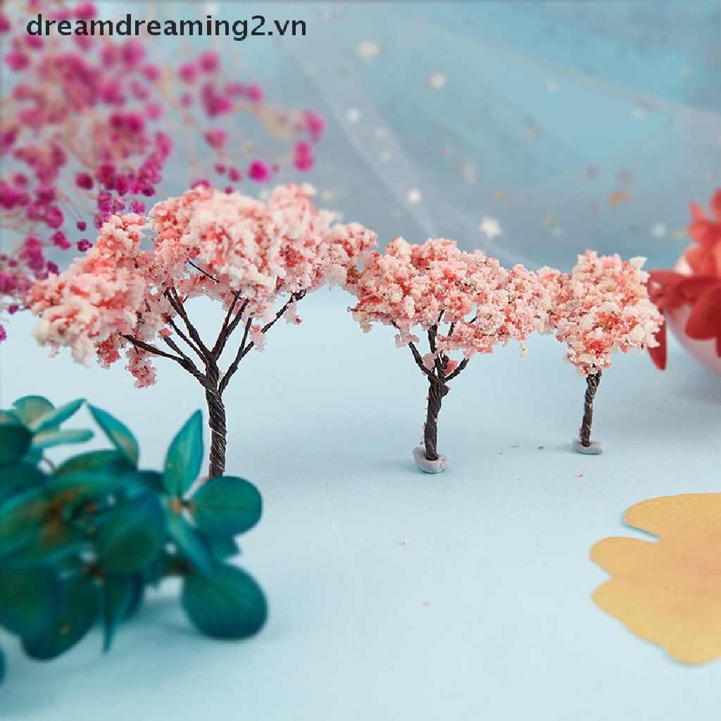 Mô Hình Cây Anh Đào Trang Trí Sân Vườn Xinh Xắn