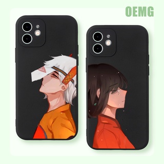 Ốp Điện Thoại cặp đôi dễ thương Hoạt Hình Chống Sốc Cho for iPhone 13 12 11 Pro Max X XR XS 8 7 6S Plus SE 2020 ZJ669