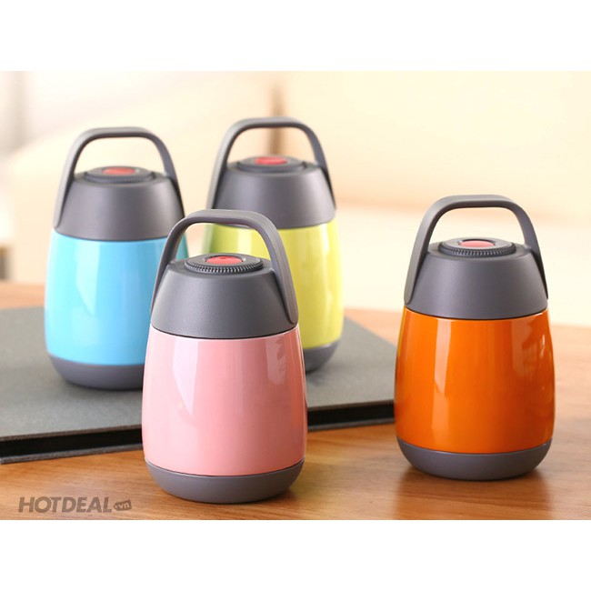 BÌNH Ủ CHÁO GIỮ NHIỆT ĐA NĂNG 450 ML