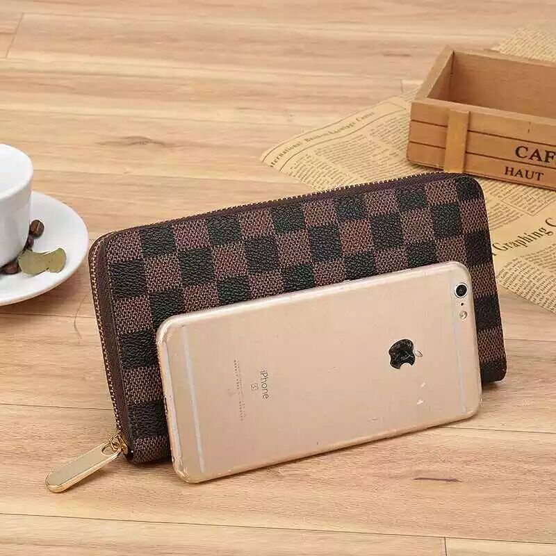 Ví cầm tay dáng dài sức chứa lớn có khóa kéo cho nam và nữ NSGSB33 qBki | BigBuy360 - bigbuy360.vn