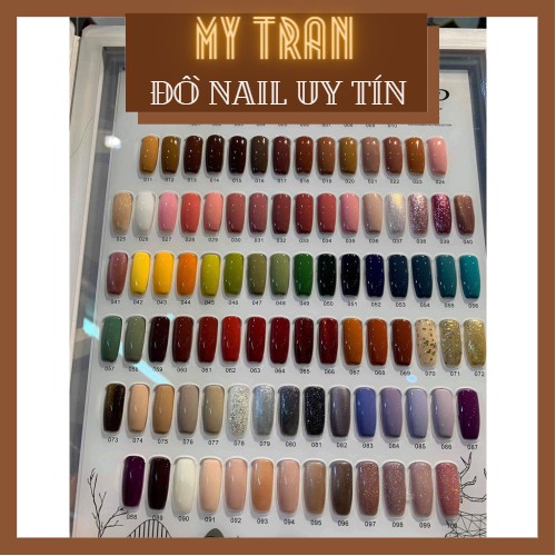 Sơn gel hàn quốc, Sơn gel TP hàn quốc 100 màu cao cấp