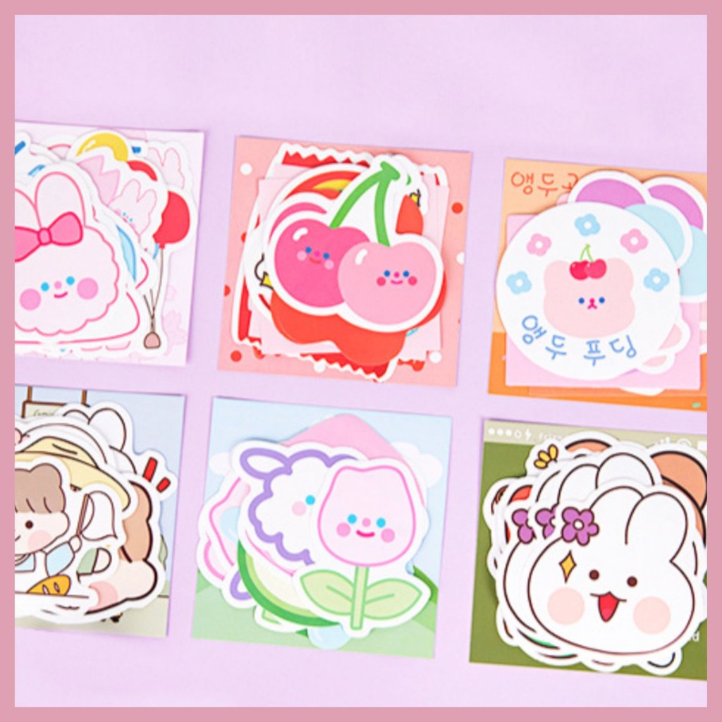 STICKER DÁN VALI CHỐNG NƯỚC SIÊU CUTE