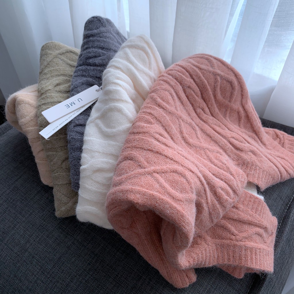 (ORDER) Áo len vest gile nữ vặn thừng mềm mịn dày dặn ấm áp vintage Hàn Quốc | WebRaoVat - webraovat.net.vn
