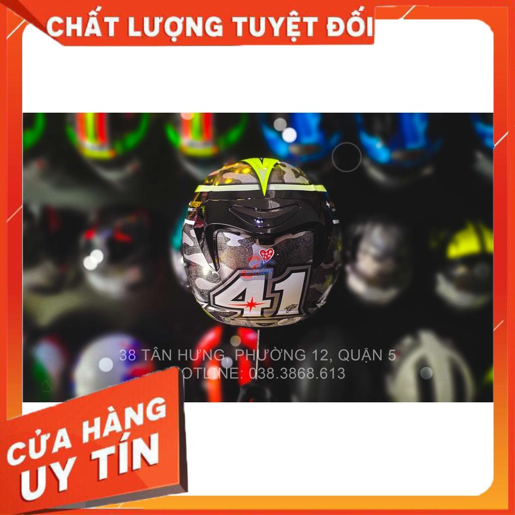 [CHÍNH HÃNG] MŨ BẢO HIỂM 3/4 KYT ESPARAGO GUN YWVNX023_NÓN BẢO HỘ YWVNX