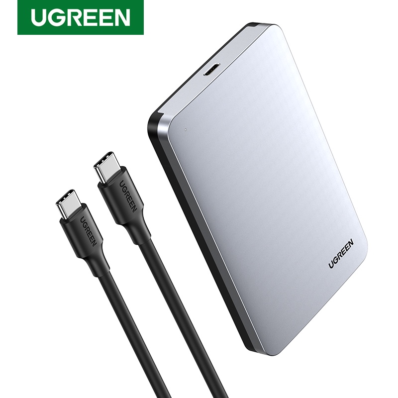 Ugreen Hộp Đựng Ổ Cứng Ngoài HDD 2.5 6Gbps Sata Sang Usb C 3.1 Gen 2