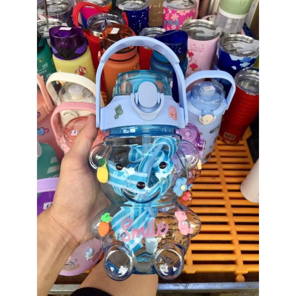 BÌNH NHỰA HÌNH GẤU DỄ THƯƠNG