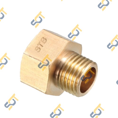 [KHỚP NỐI REN] Lơ thu ren trong ren ngoài dân dụng BSP lệch - Bằng đồng (Brass Adaptor female to male) Sơ mi cả rá ngược