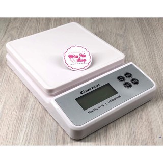 Cân điện tử bằng nhựa, cân được từ 1gr - 5 kg, kích thước 22*15.5cm