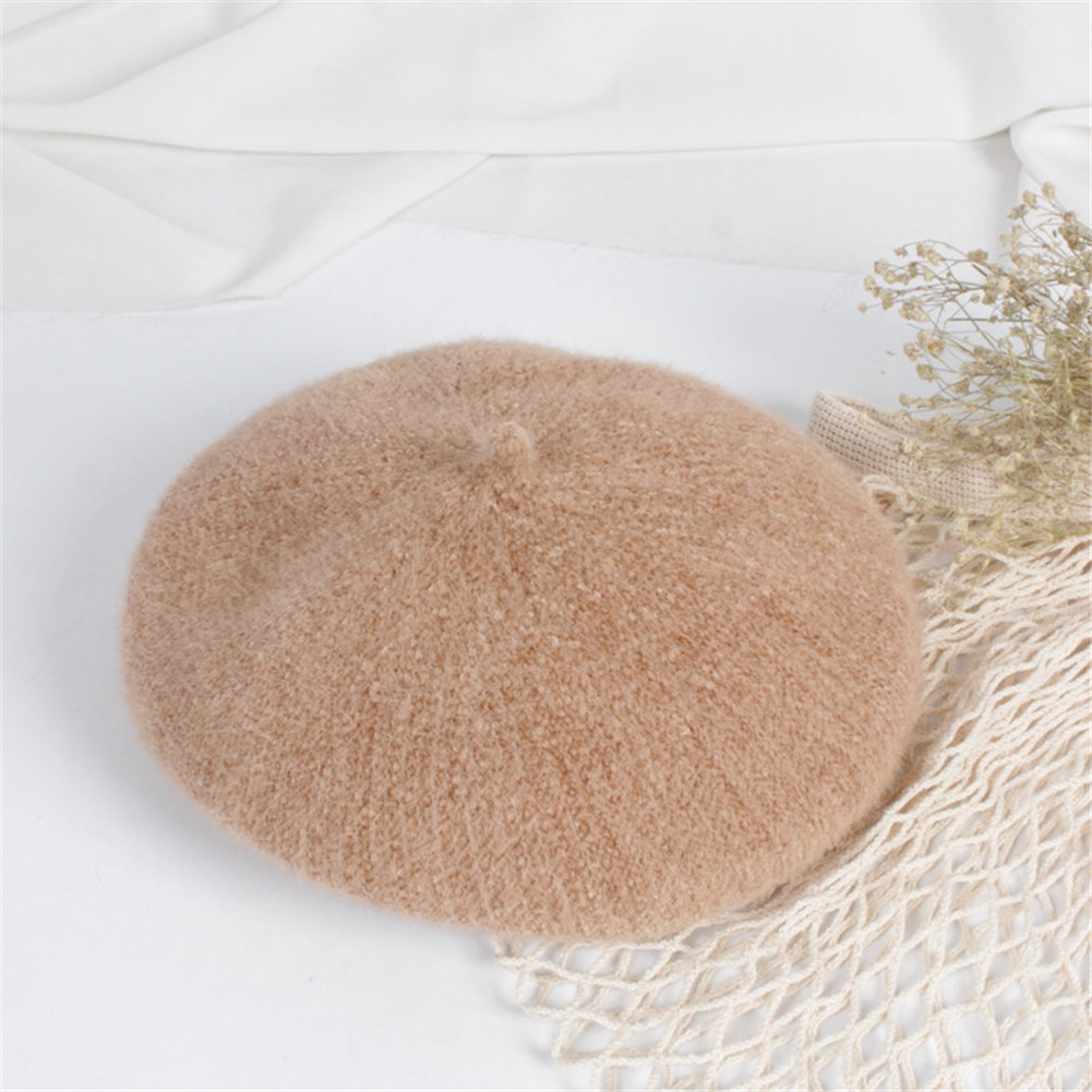 Nón beret thời trang thu đông dành cho bé gái 2 - 8 tuổi