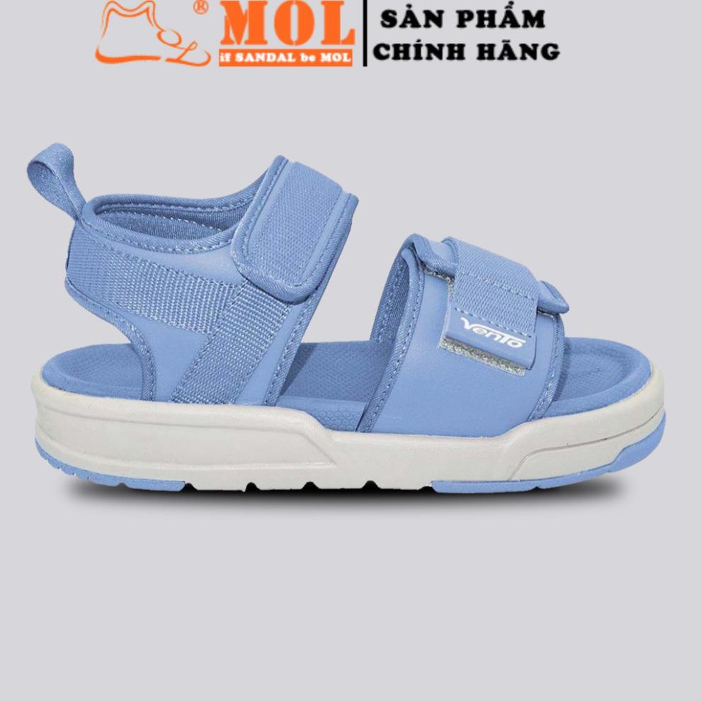 Vip Giày sandal Vento nữ 2 quai ngang bảng to có quai hậu cố định mang đi học đi biển du lịch NV10026XD