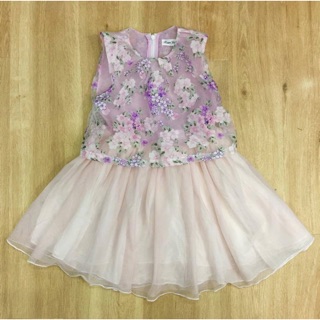 Đầm voan Roem xuất Hàn cực xinh sz 3-5T